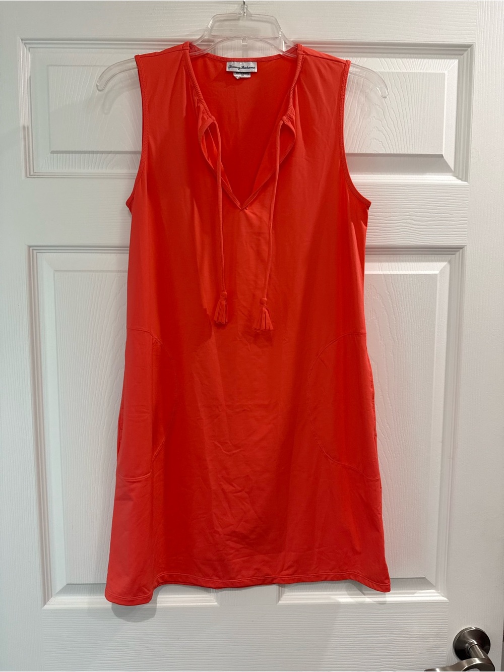 Tommy Bahama Athletic Dress Swim Cover Up Women’s Small Coral Pink Beach